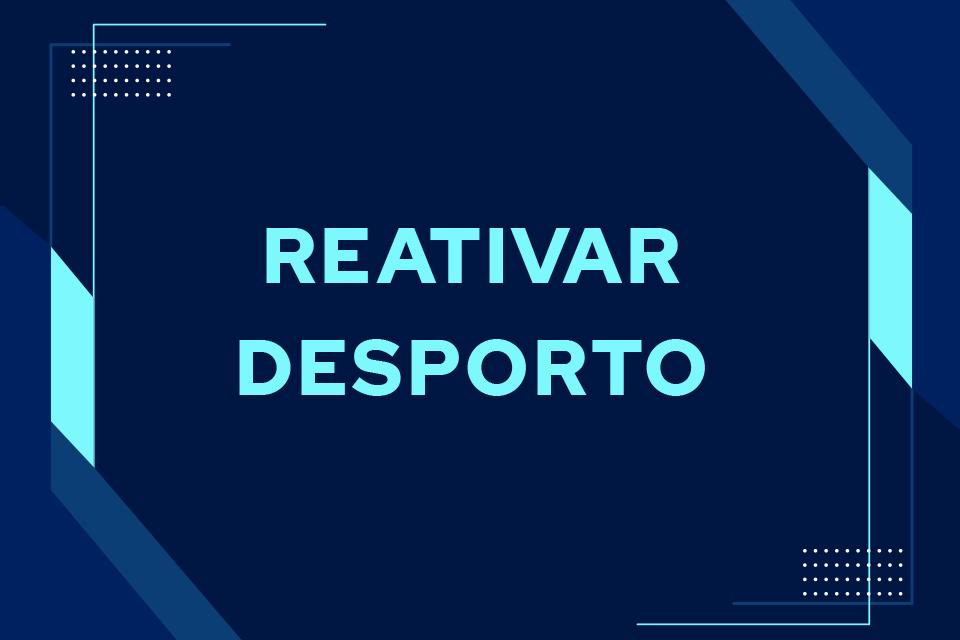 logo da medida reativar desporto
